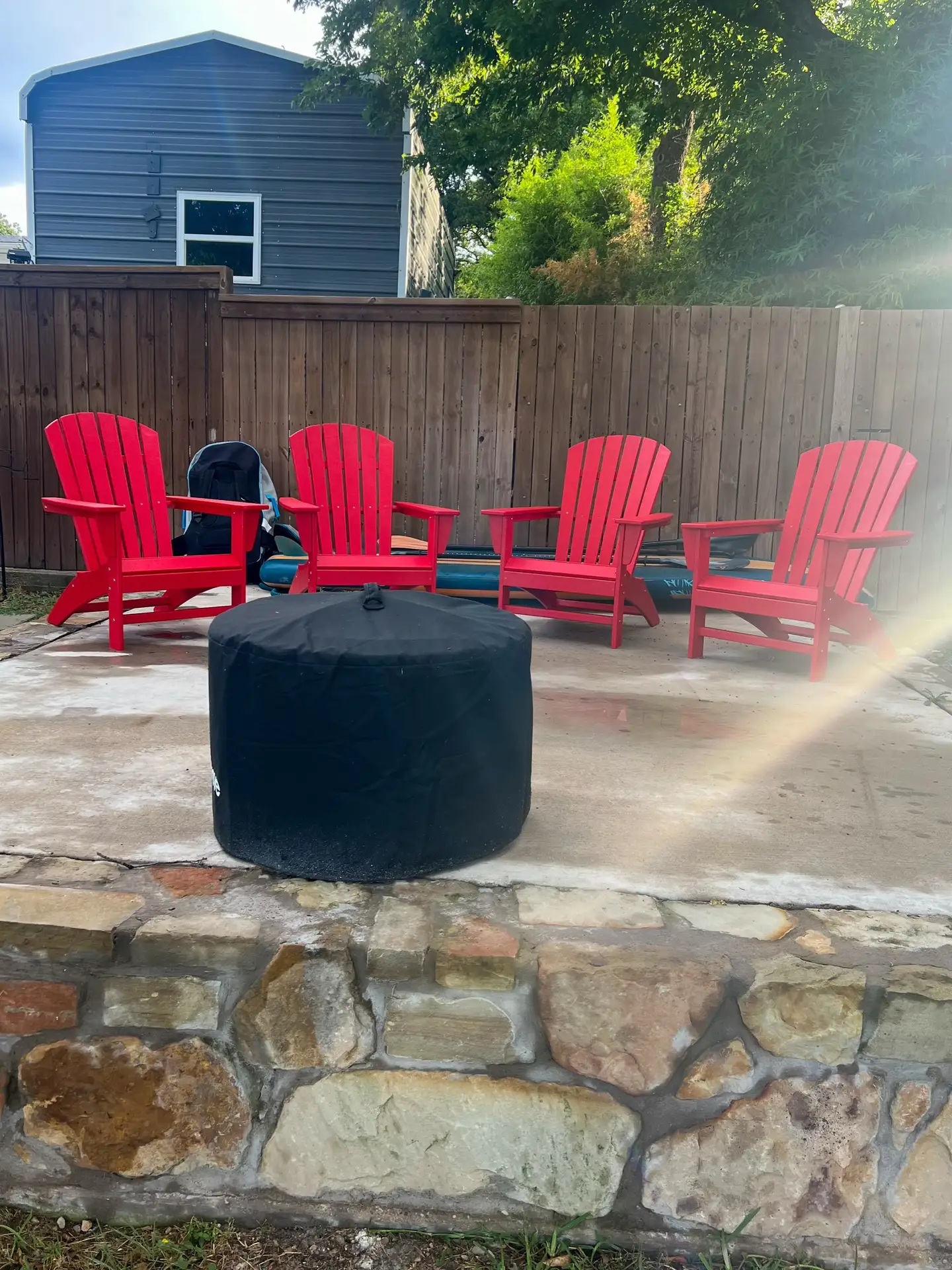 Low-smoke Solo Stove fire pit